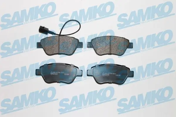 Комплект спирачно феродо, дискови спирачки SAMKO