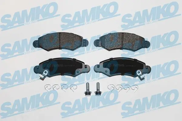 Комплект спирачно феродо, дискови спирачки SAMKO