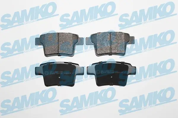 Комплект спирачно феродо, дискови спирачки SAMKO