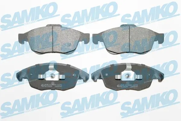 Комплект спирачно феродо, дискови спирачки SAMKO