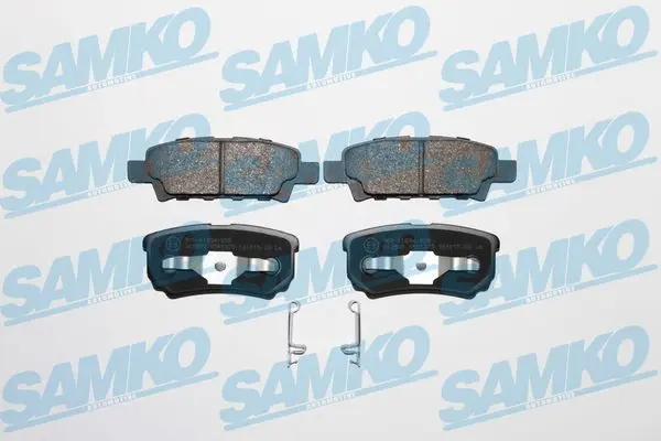 Комплект спирачно феродо, дискови спирачки SAMKO