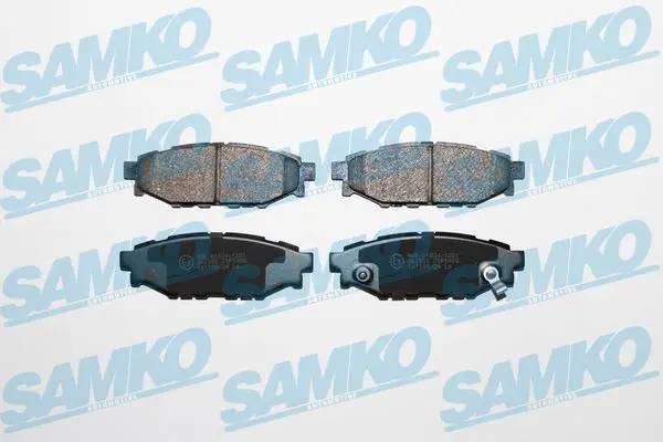 Комплект спирачно феродо, дискови спирачки SAMKO