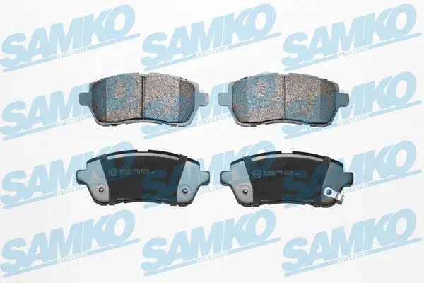 Комплект спирачно феродо, дискови спирачки SAMKO