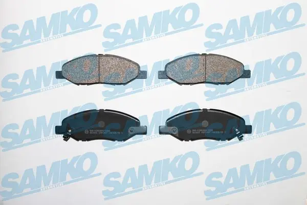 Комплект спирачно феродо, дискови спирачки SAMKO