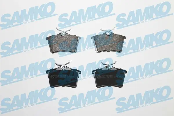 Комплект спирачно феродо, дискови спирачки SAMKO