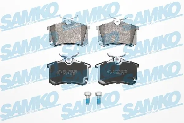 Комплект спирачно феродо, дискови спирачки SAMKO