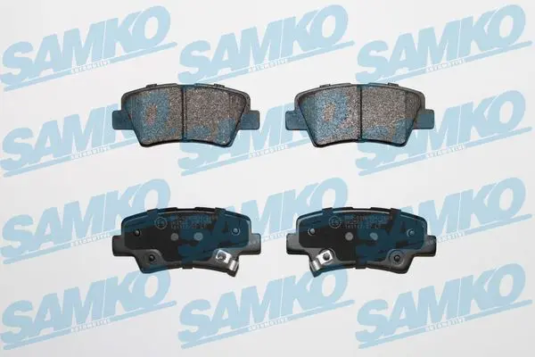Комплект спирачно феродо, дискови спирачки SAMKO
