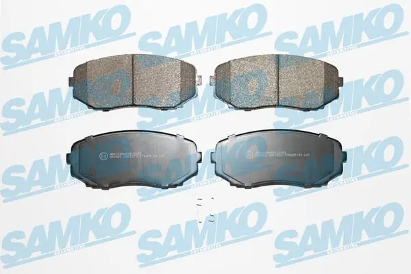 Комплект спирачно феродо, дискови спирачки SAMKO