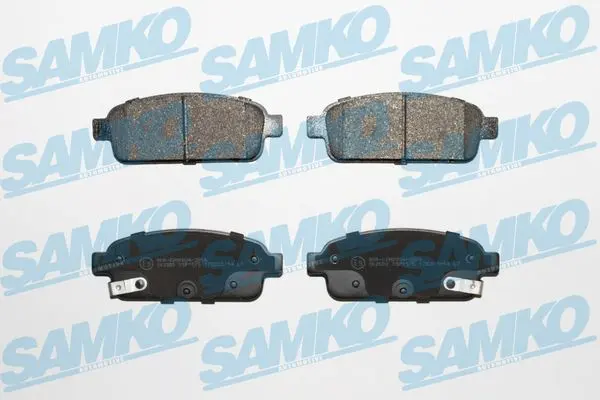 Комплект спирачно феродо, дискови спирачки SAMKO