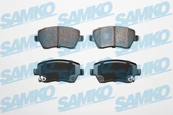 Комплект спирачно феродо, дискови спирачки SAMKO