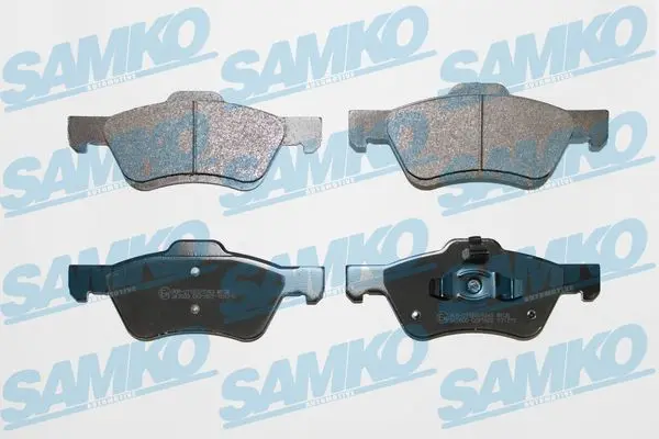 Комплект спирачно феродо, дискови спирачки SAMKO