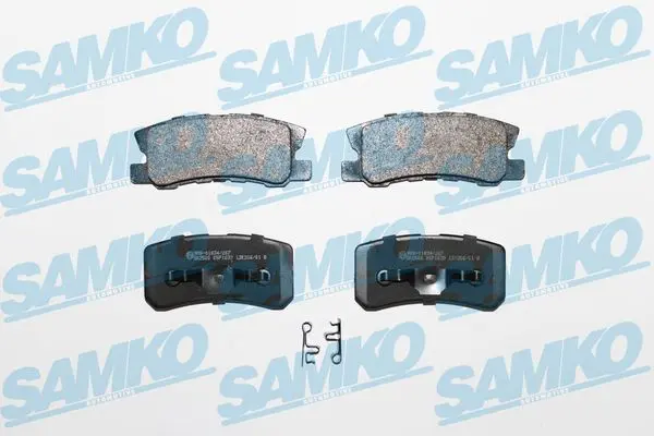 Комплект спирачно феродо, дискови спирачки SAMKO