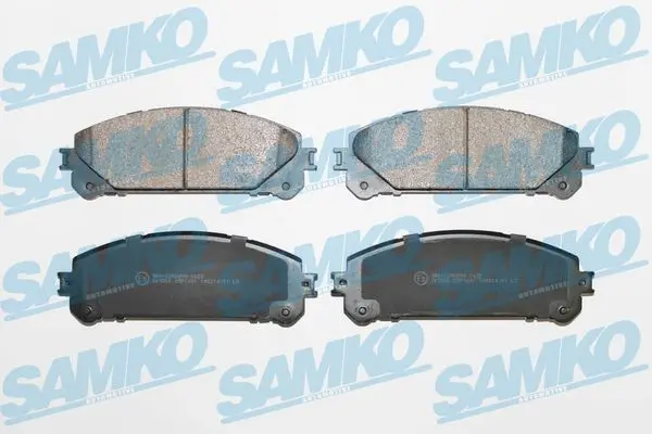 Комплект спирачно феродо, дискови спирачки SAMKO