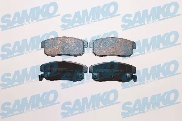 Комплект спирачно феродо, дискови спирачки SAMKO