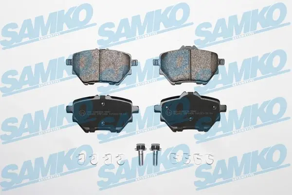 Комплект спирачно феродо, дискови спирачки SAMKO