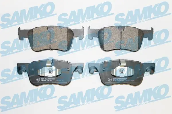 Комплект спирачно феродо, дискови спирачки SAMKO
