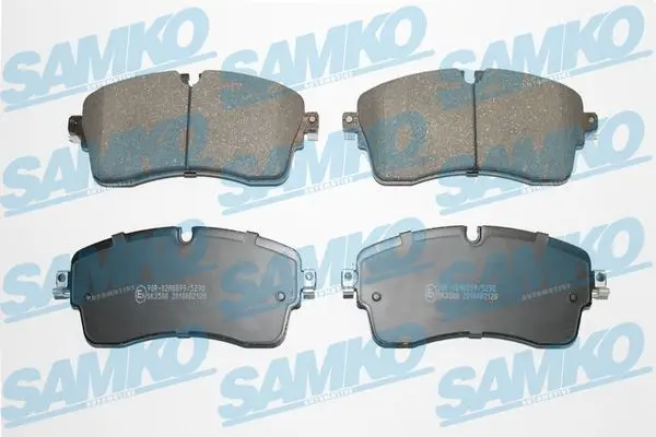 Комплект спирачно феродо, дискови спирачки SAMKO