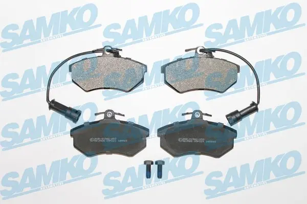 Комплект спирачно феродо, дискови спирачки SAMKO