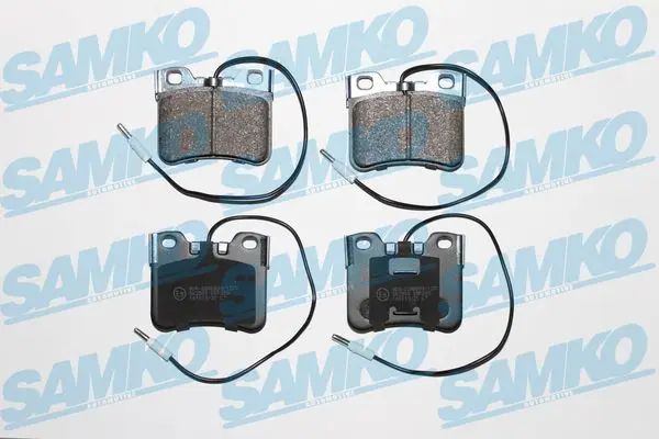 Комплект спирачно феродо, дискови спирачки SAMKO