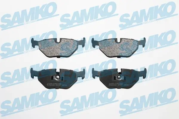 Комплект спирачно феродо, дискови спирачки SAMKO