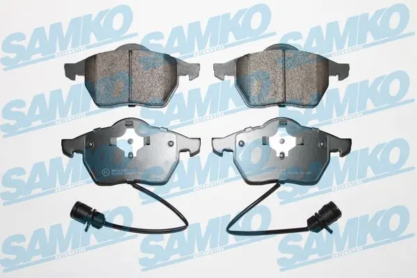 Комплект спирачно феродо, дискови спирачки SAMKO