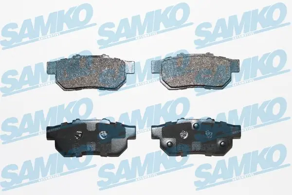 Комплект спирачно феродо, дискови спирачки SAMKO