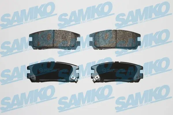 Комплект спирачно феродо, дискови спирачки SAMKO
