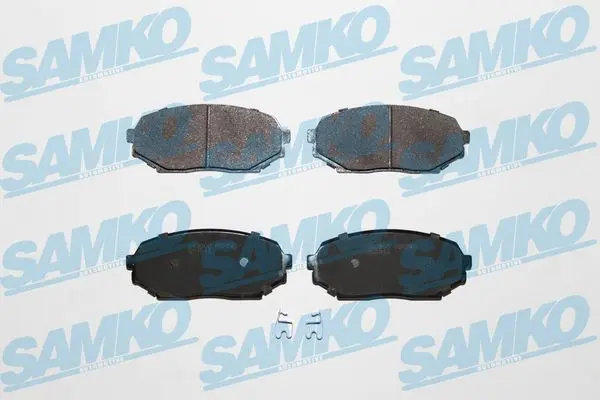 Комплект спирачно феродо, дискови спирачки SAMKO