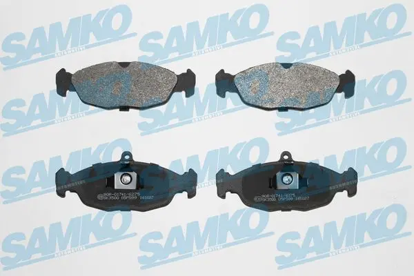 Комплект спирачно феродо, дискови спирачки SAMKO