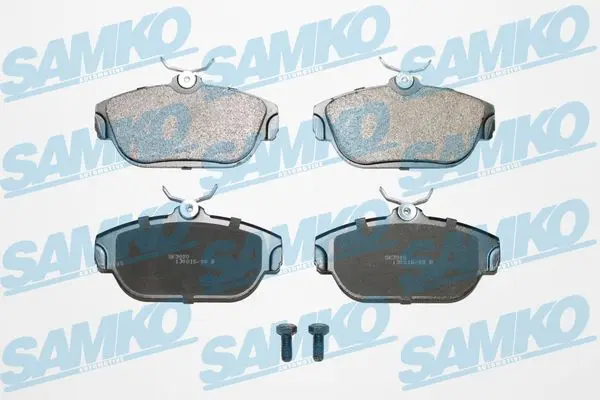 Комплект спирачно феродо, дискови спирачки SAMKO