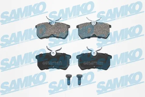 Комплект спирачно феродо, дискови спирачки SAMKO