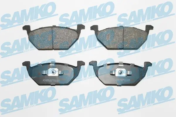 Комплект спирачно феродо, дискови спирачки SAMKO
