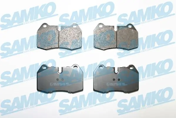 Комплект спирачно феродо, дискови спирачки SAMKO