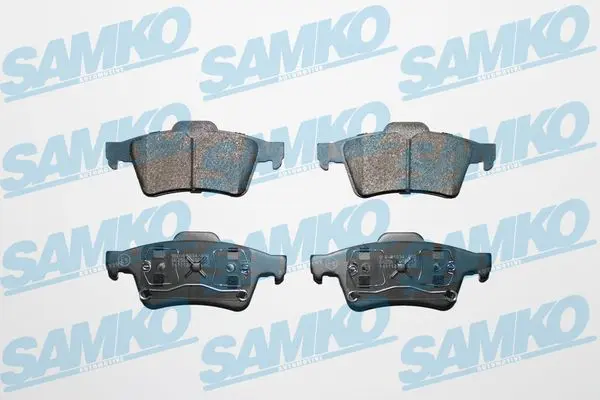 Комплект спирачно феродо, дискови спирачки SAMKO