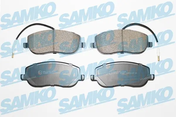Комплект спирачно феродо, дискови спирачки SAMKO