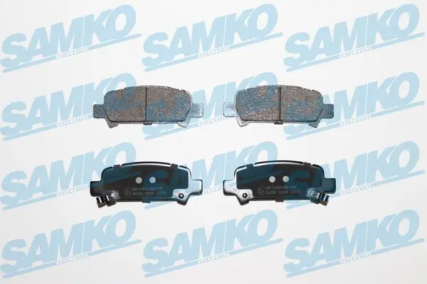 Комплект спирачно феродо, дискови спирачки SAMKO