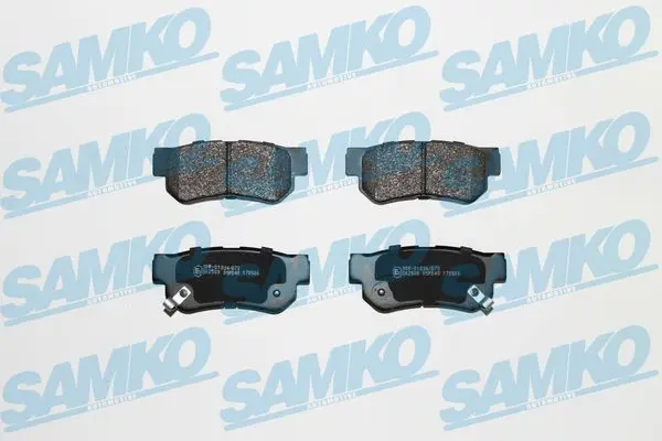 Комплект спирачно феродо, дискови спирачки SAMKO