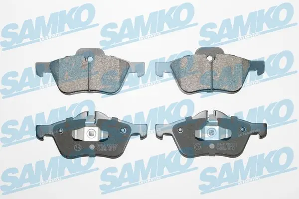 Комплект спирачно феродо, дискови спирачки SAMKO