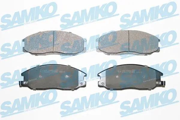Комплект спирачно феродо, дискови спирачки SAMKO