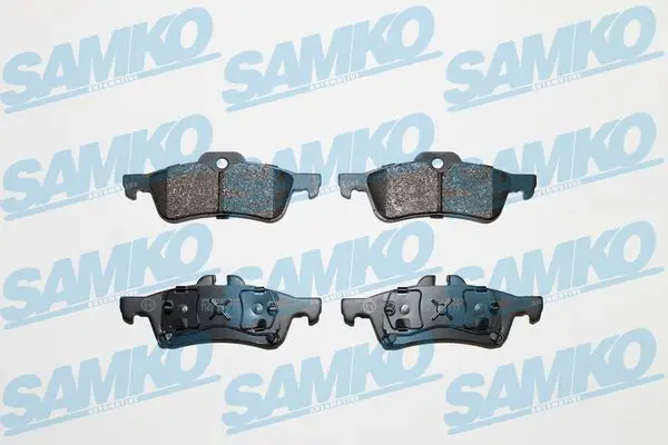 Комплект спирачно феродо, дискови спирачки SAMKO