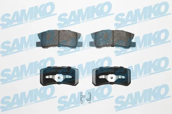 Комплект спирачно феродо, дискови спирачки SAMKO