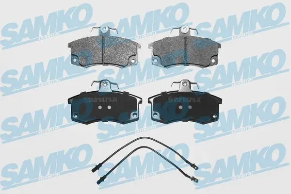 комплект спирачно феродо, дискови спирачки SAMKO               