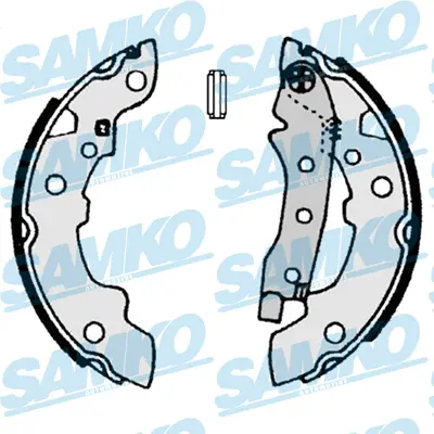 комплект спирачна челюст SAMKO               
