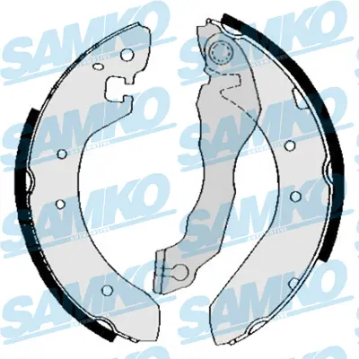комплект спирачна челюст SAMKO               