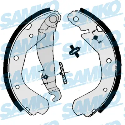 Комплект спирачна челюст SAMKO