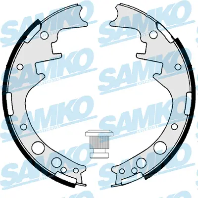 комплект спирачна челюст SAMKO               