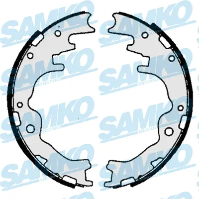 комплект спирачна челюст SAMKO               