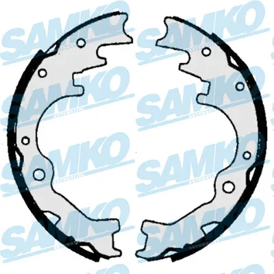 комплект спирачна челюст SAMKO               