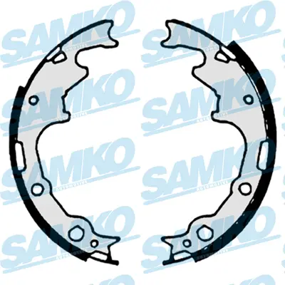 Комплект спирачна челюст SAMKO