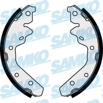 комплект спирачна челюст SAMKO               